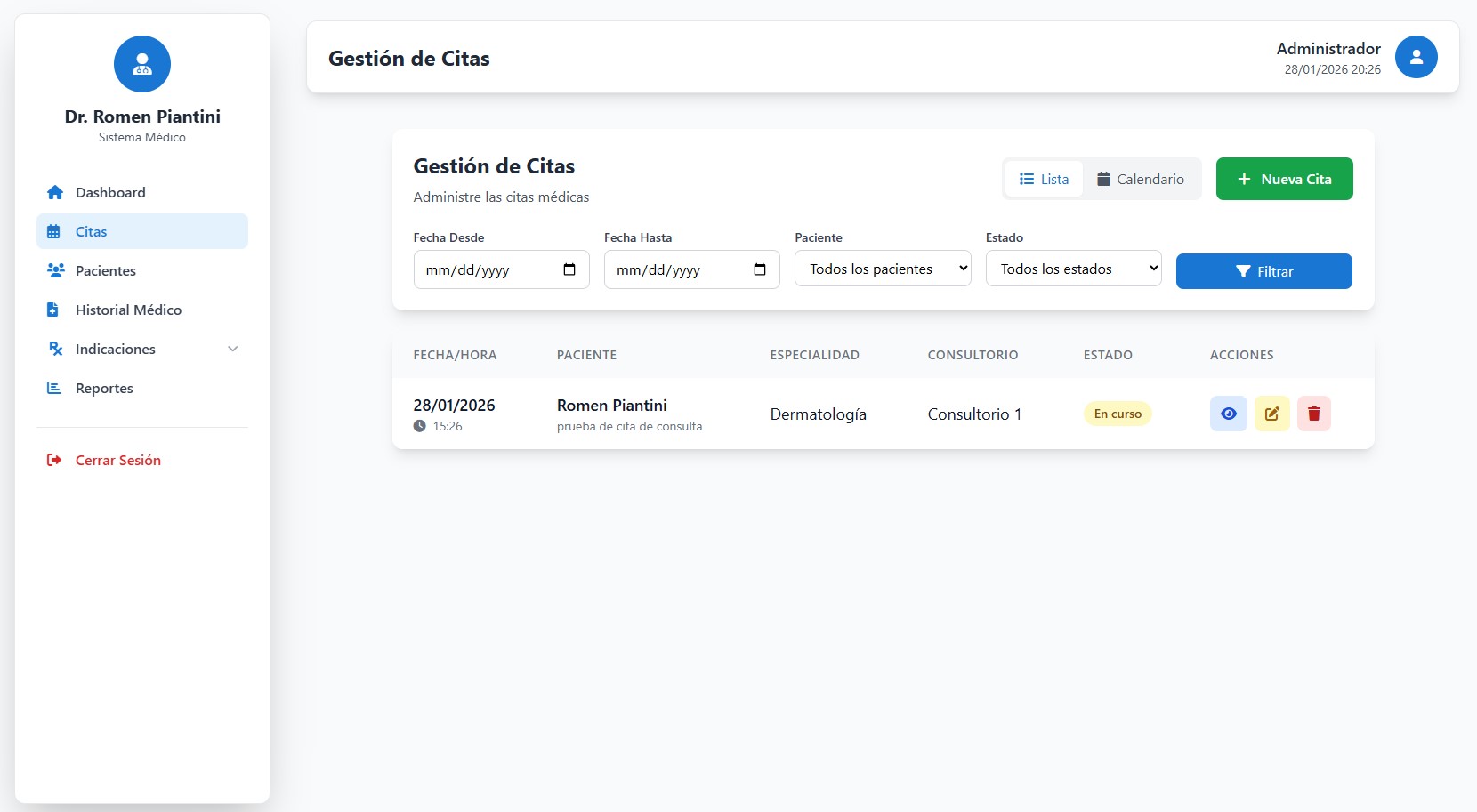 Sistema Medico